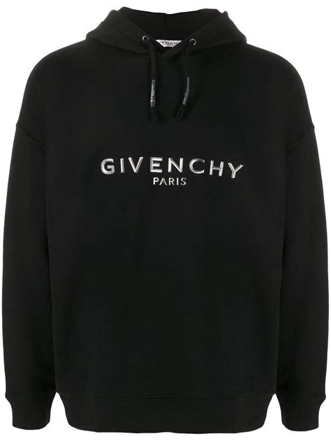 givenchy men's black hoodie|farfetch Givenchy hoodie.